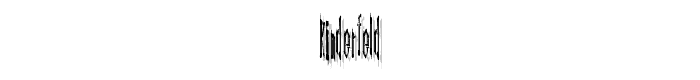 Kinderfeld font