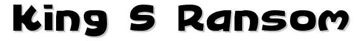 King%27s%20Ransom font