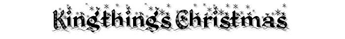 Kingthings%20Christmas font