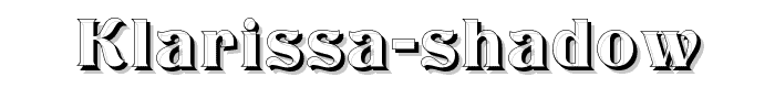 Klarissa%20Shadow font