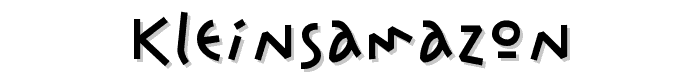 KleinsAmazon font