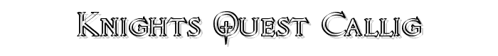 Knights%20Quest%20Callig font