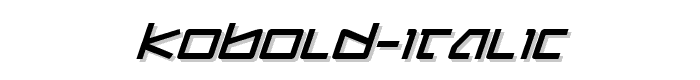 Kobold%20Italic font