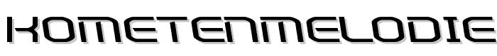 Kometenmelodie%202 font