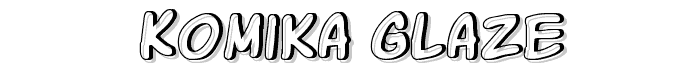 Komika%20Glaze font