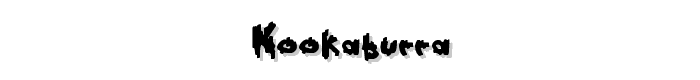 Kookaburra font