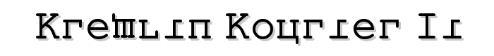 Kremlin%20Kourier%20II font