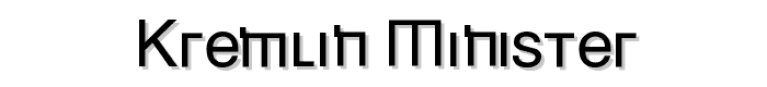 Kremlin%20Minister font