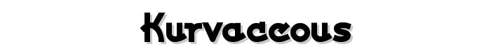 Kurvaceous font