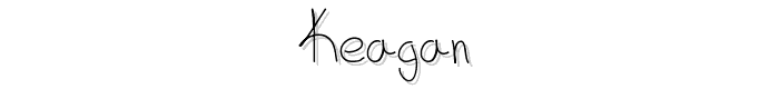 keagan font