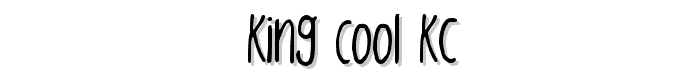 king%20cooL%20KC font