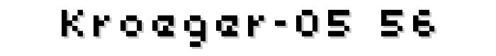 kroeger%2005_56 font