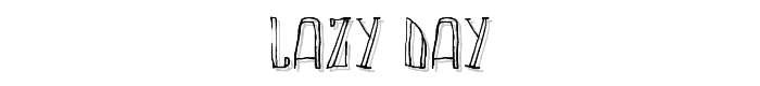 LAZY%20DAY font