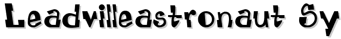 LEADvilleASTROnaut%20System font