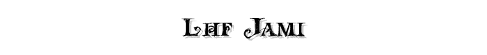 LHF%20Jami font