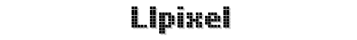 LLPixel font