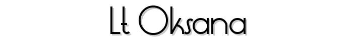 LT%20Oksana font