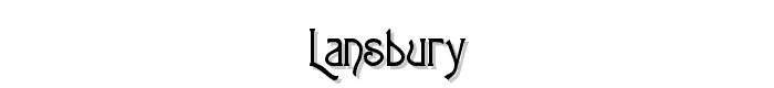 Lansbury font