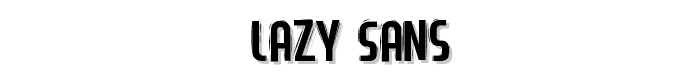 Lazy%20Sans font