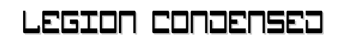 Legion%20Condensed font