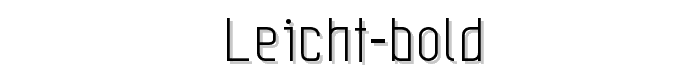 Leicht%20bold font