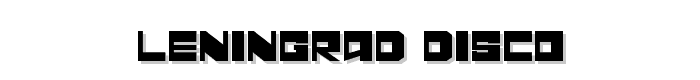 Leningrad%20Disco font