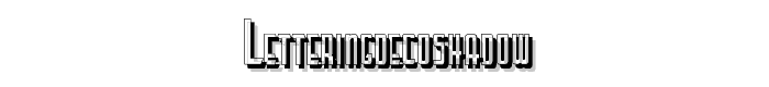 LetteringDecoShadow font