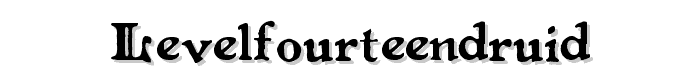 LevelFourteenDruid font