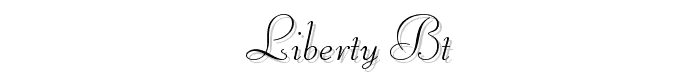 Liberty%20BT font