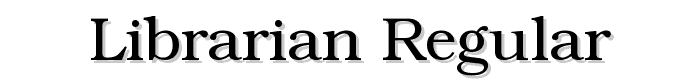 Librarian%20Regular font