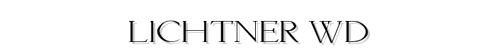 Lichtner%20Wd font