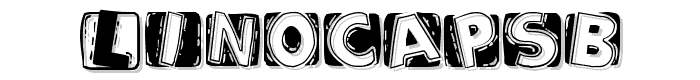 LinocapsB font