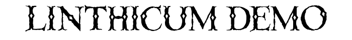 Linthicum%20Demo font