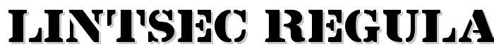 Lintsec%20Regular font