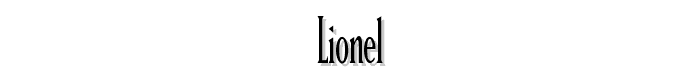 Lionel font