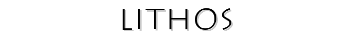 Lithos font