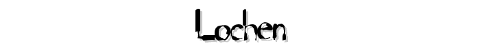 Lochen font