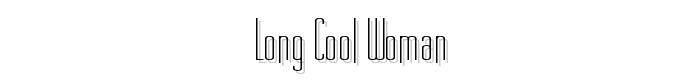 Long%20Cool%20Woman font