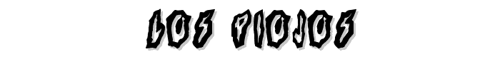 Los%20Piojos font