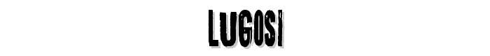 Lugosi font