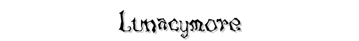 LunacyMore font