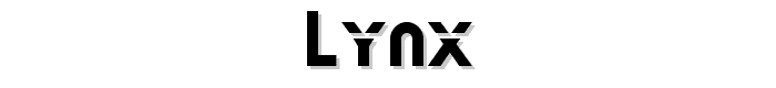 Lynx font