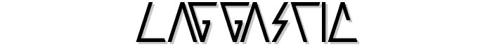 laggastic font