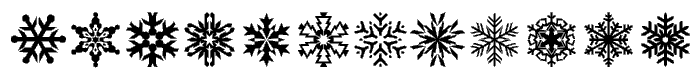 lpsnowflake font