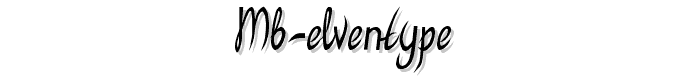 MB-ElvenType%20 font