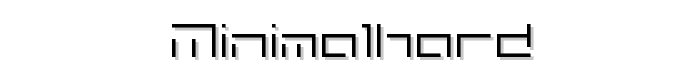 MINIMALHARD font