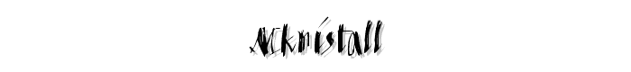 MKristall font