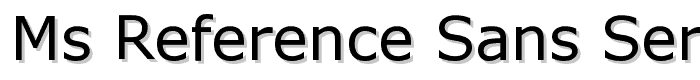 MS%20Reference%20Sans%20Serif font