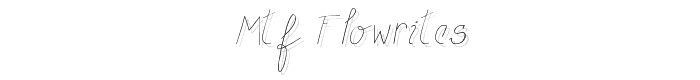 MTF%20Flowrites font