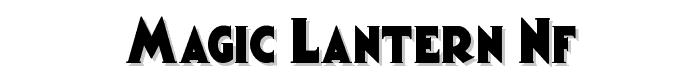 Magic%20Lantern%20NF font